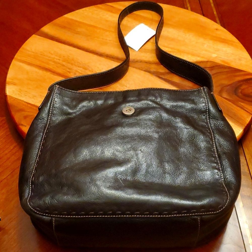 FOSSIL CLASSIC VINTAGE  Leather Shoulder Bag ZB9097